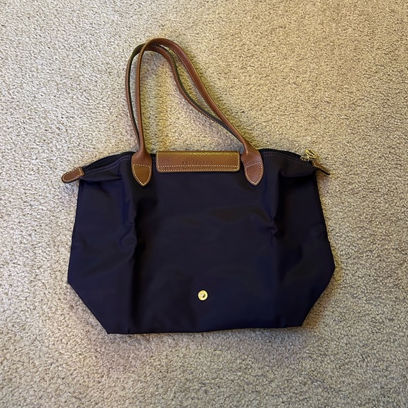 Longchamp Le Pliage Purple Tote Bag size Smalll - Picture 3 of 7